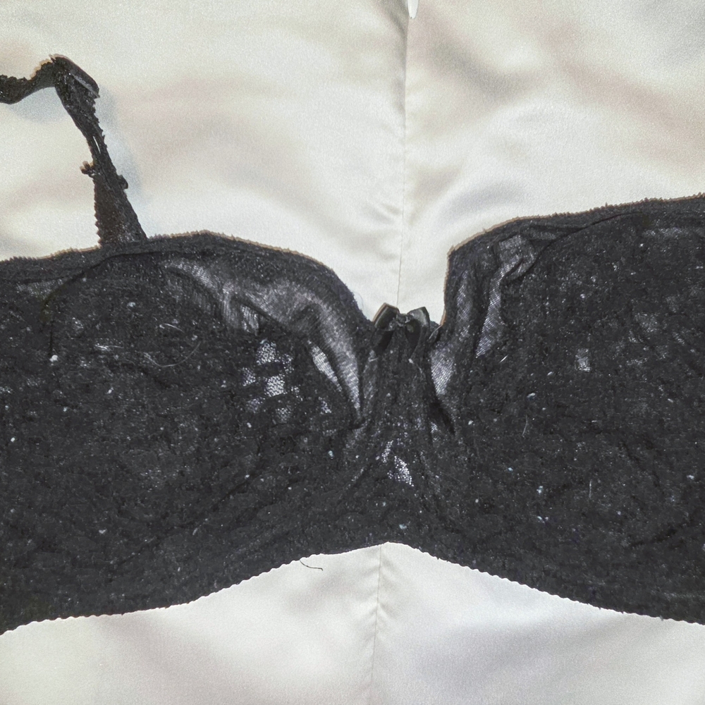 Elegant Black Lace Bra